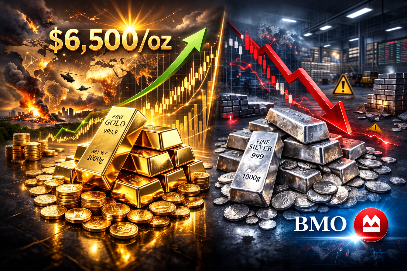 Gold to rise near $6,500/oz in 2026 as bull case strengthens, silver’s market balance suggests caution for investors